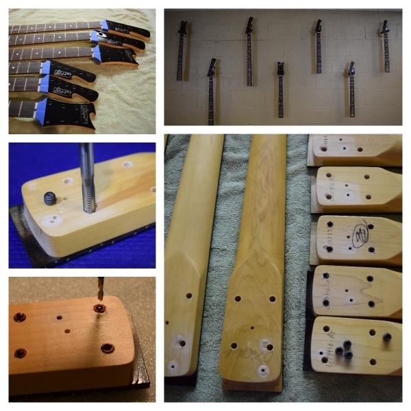 Guitar and Bass Neck Threaded Inserts